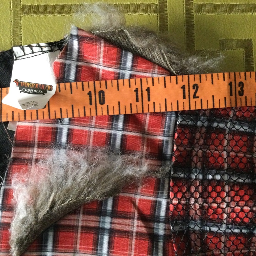 Ware Wolf Halloween Costume - size check measurements - Picture 5 of 8
